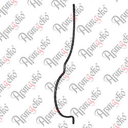 Стійка гнута 950х12х220х12 вальць.  Арт. 21.145.02