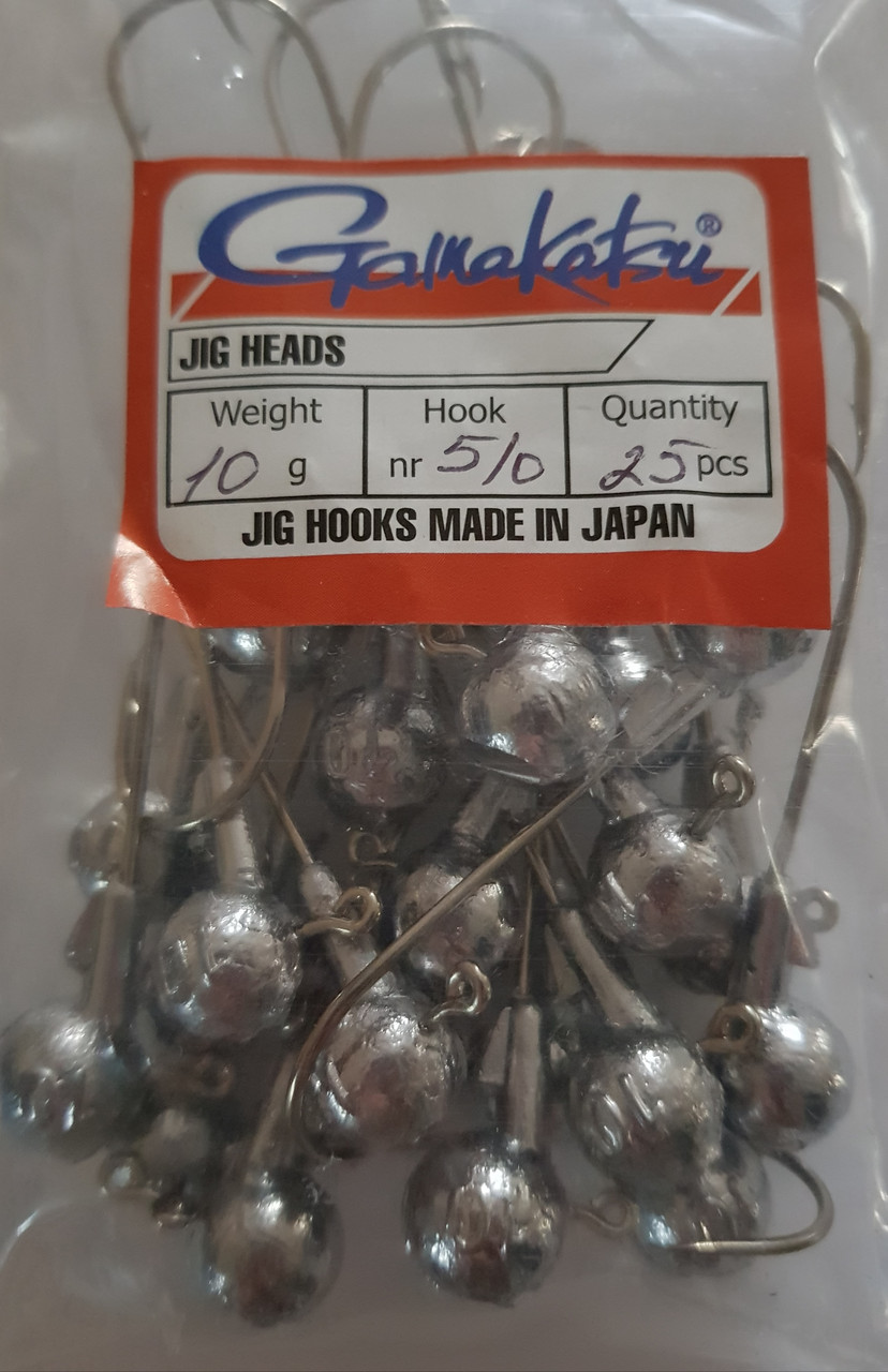 Джиг-головка Gamakatsu (25 шт.) 10 г крNo5/0