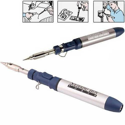 Портативний пальник газовий паяльник фен 3 в 1 Soldering Iron TORCH YJ230, фото 1