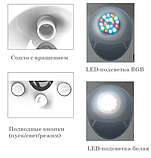 Протитечія Emaux EM0055 AFS40 75 м³/год (380В) під бетон/лайнер, фото 4