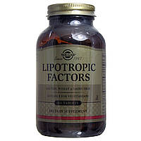 Ліпотропних фактор, 100 таблеток, Solgar, Lipotropic Factors, 100 Tablets