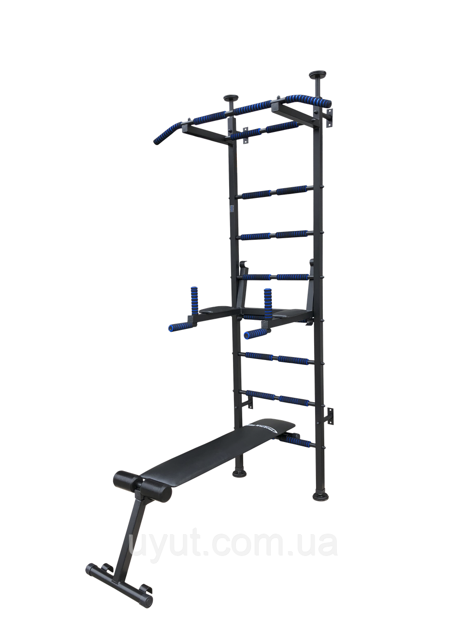 Шведская стенка спортивная «Fitness Pro m.2 ТМ Уют Спорт» (Black ...