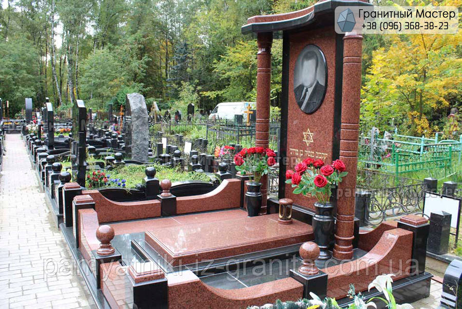 Гранітний пам'ятник № 318