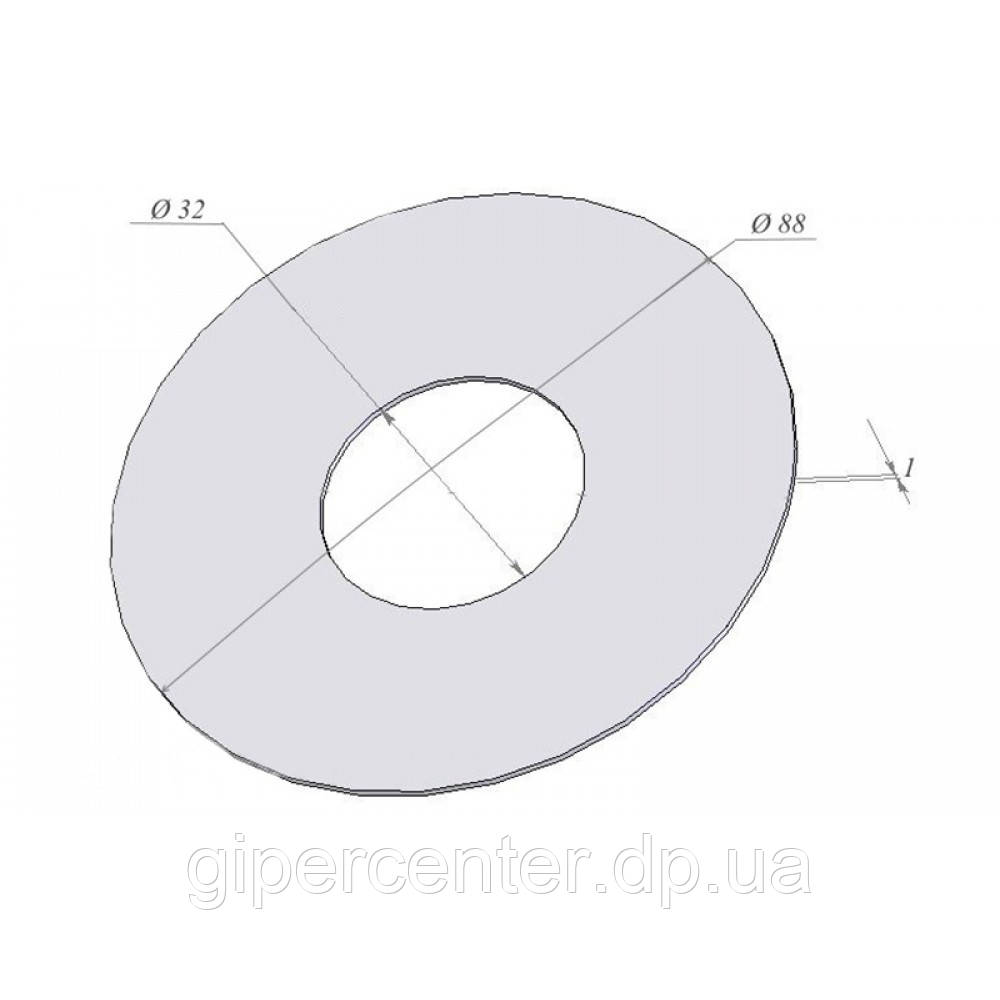 Подкладка под крепежную плиту ZEMIC HD-9-401-10/40t (круглая) для тензодатчика НМ9А - фото 1 - id-p463049575
