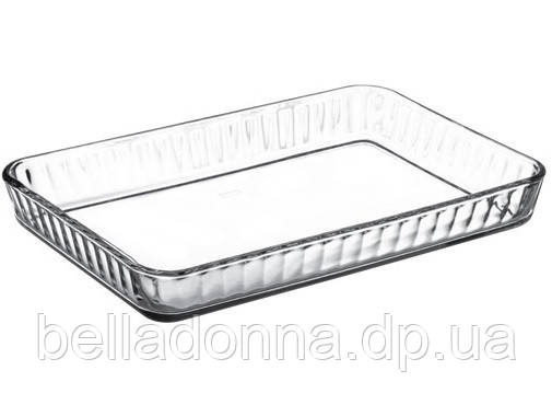 Форма для запікання 3,8 л (40 x 27 см) жароміцне скло Borcam 59204