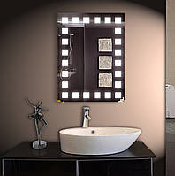 Зеркало LED со светодиодной подсветкой ver-309 600х800 ммзеркало с подсветкой в ванную