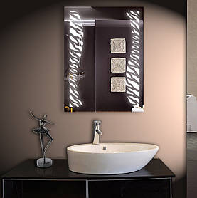 Дзеркало LED зі світлодіодним підсвічуванням ver-3012 600х800 мм, дзеркало з підсвіткою