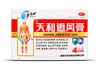 Универсальный пластырь Tianhe "Zhuifeng Gao" обезболивающий, противовоспалительный Тяньхэ (4 шт)