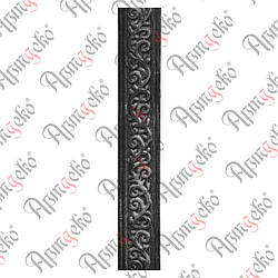 Смуга кована декоративна 2000х30х4 Арт. 30.007.03