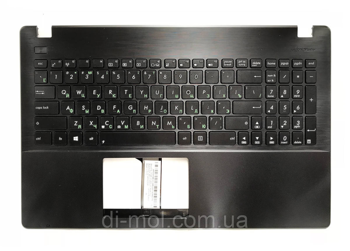 Оригінальна клавіатура для ноутбука Asus X551, X551CA, X551MA, R512, R512CA, R512MA series, ru, black