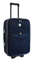 Дорожный чемодан на колесах Bonro Style Синий Средний