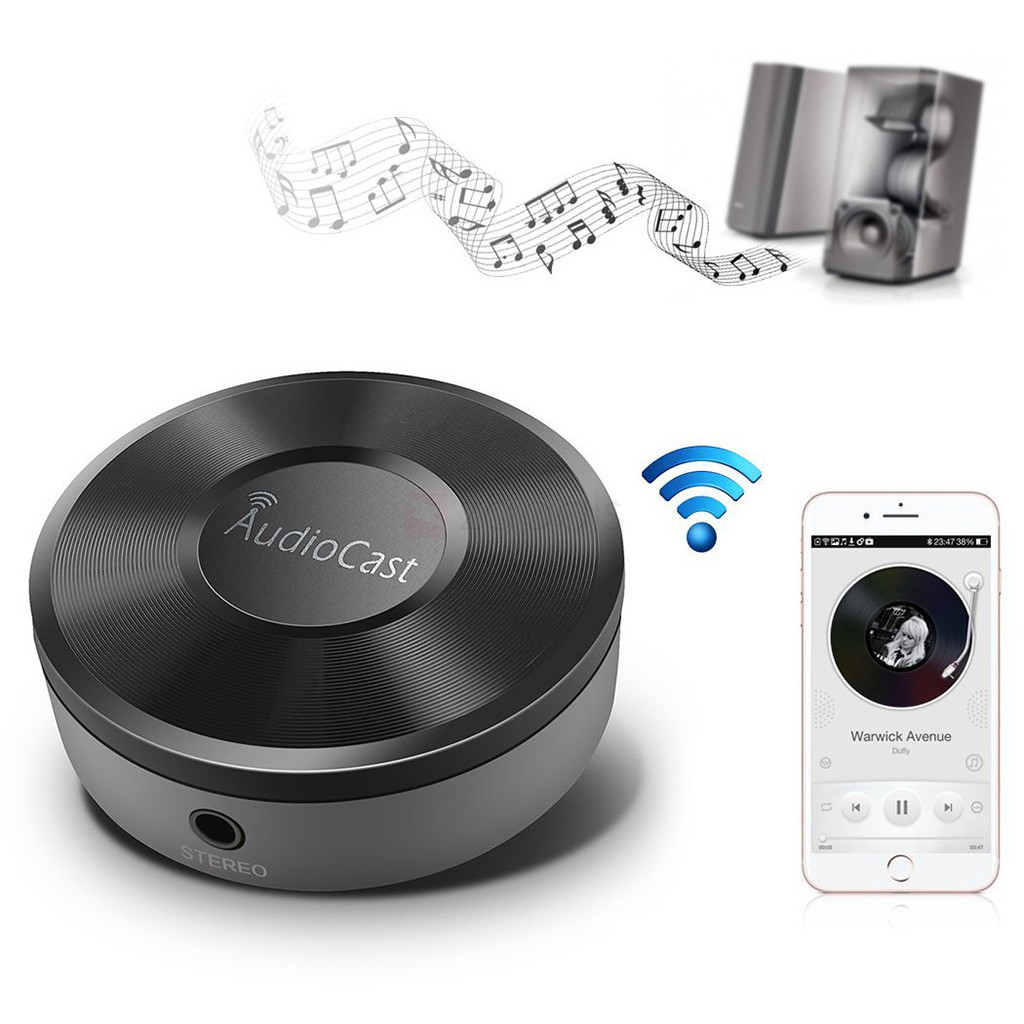 Audiocast AirPlay Wi-Fi адаптер аудио ресивер беспроводное подключение ...
