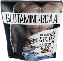 Глутамін Power Pro Glutamine+BCAA 500g