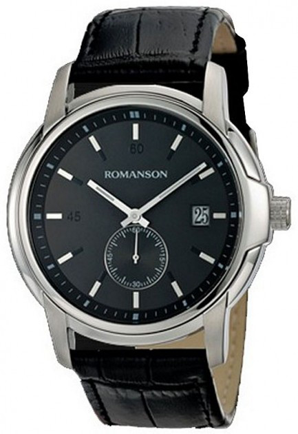 Годинник Romanson TL2631JMWH BK кварц.
