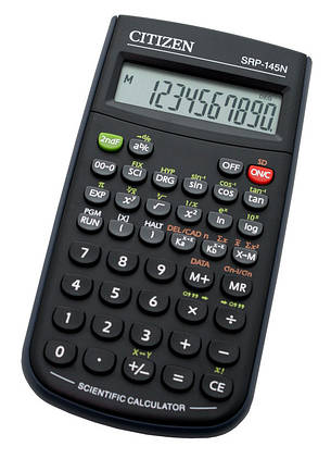 Калькулятор Citizen SRP-145NGR науковий, 86 формул, програмований, фото 2