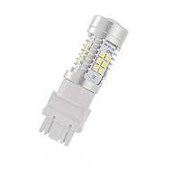 Автолампа LED, T25, P27/7W, 3157, 12V, 21 SMD 3535, Белая