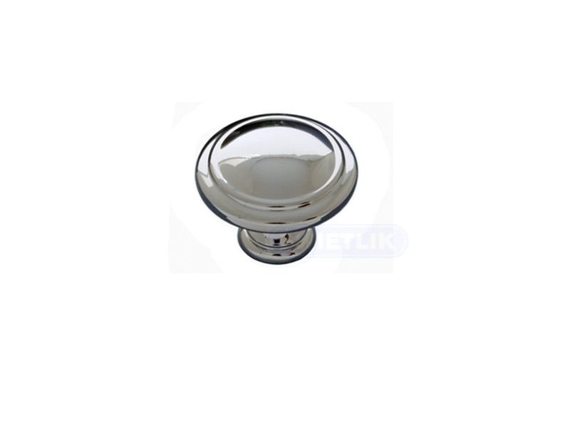 GU-W6015 Ручка кнопка сучасна класика, хром глянцевий