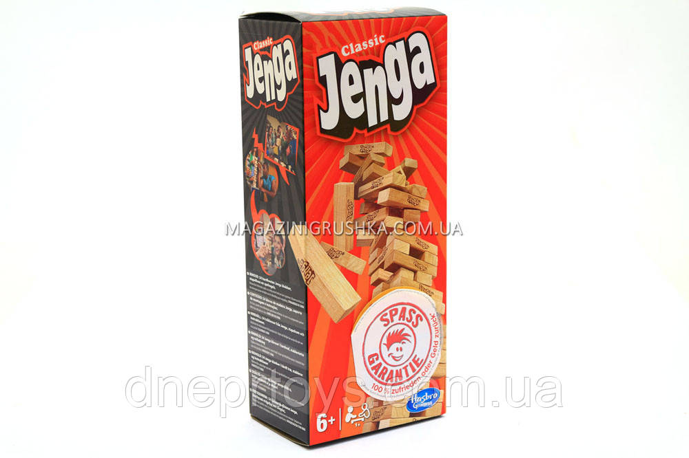 Настільна гра «Дженга. Падаюча вежа» оригінал Hasbro A2120
