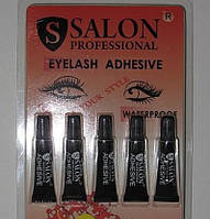 Клей для вій, чорний, Salon Professional, 2 мл. 5 шт/упак