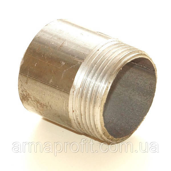 Резьба стальная короткая Ду20, цена 10.44 грн — Prom.ua (ID#52755754)