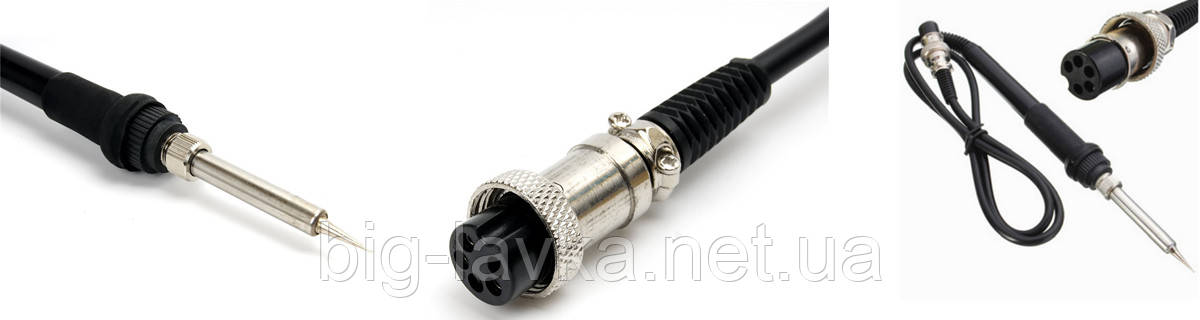 Паяльник керамічний для паяльної станції A1322 5pin, фото 1