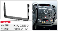 Переходная рамка CARAV 11-262 2 DIN (KIA Ceed)