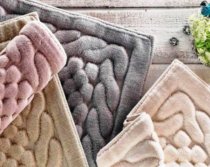 Набір килимків Grazie home ERGUVAN Чорний