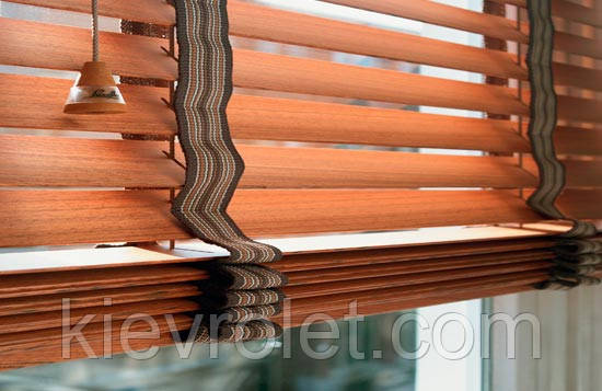 Жалюзі горизонтальні бамбукові, фото 1