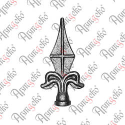 У Піка кована 112х57х20 Арт. 40.060