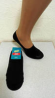 Сліди, шкарпетки жіночі однотонні (чорний)