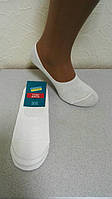 Сліди, шкарпетки жіночі однотонні (білий)