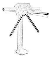 Турникет - трипод для проходной ТТ - 4 Автономный