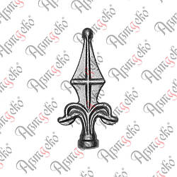 У Піка кована 82х40х16 Арт. 40.060.03