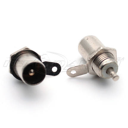 Роз'єм штекер антенний TV монтажний (метал), фото 1