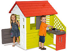 Дитячий будиночок ігровий Smoby 810702 з кухонькою