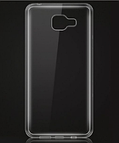 Прозора ТПУ накладка для Samsung A710F Galaxy A7 (Crystal Clear), фото 3