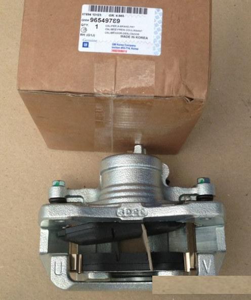 Суппорт на Шевролі Авео Лачетті під диск R 14 передній правий у зборі GM 96549789, фото 1