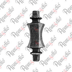 Серцевина ковані 110х35х12 невальц. Арт. 41.410