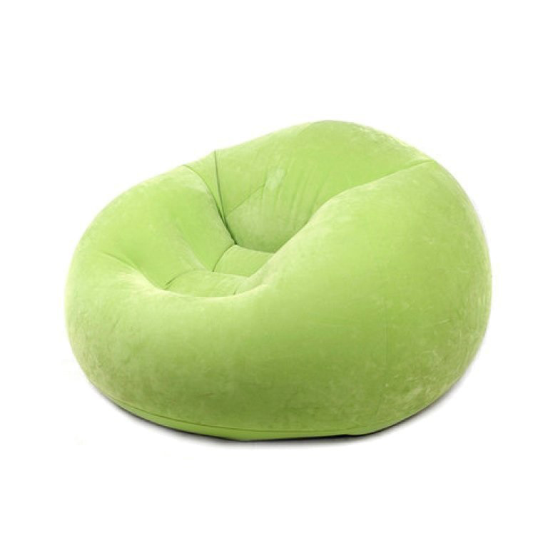 Надувне крісло Intex 68569 зелене, фото 1