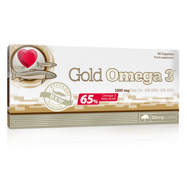 Риб'ячий жир Olimp Gold Omega 3 65% 60 caps