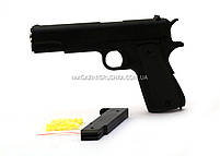 Іграшковий пістолет ZM19 з кульками . Дитяче зброю з металевим корпусом з дальністю стельбы 15-20м, фото 5