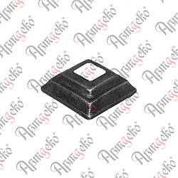 П'ятка кована 40х40х15 під 12,5 кв. Арт. 44.127