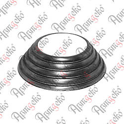 П'ятка кована 100х30х1 отвір 53 коло Арт. 44.145