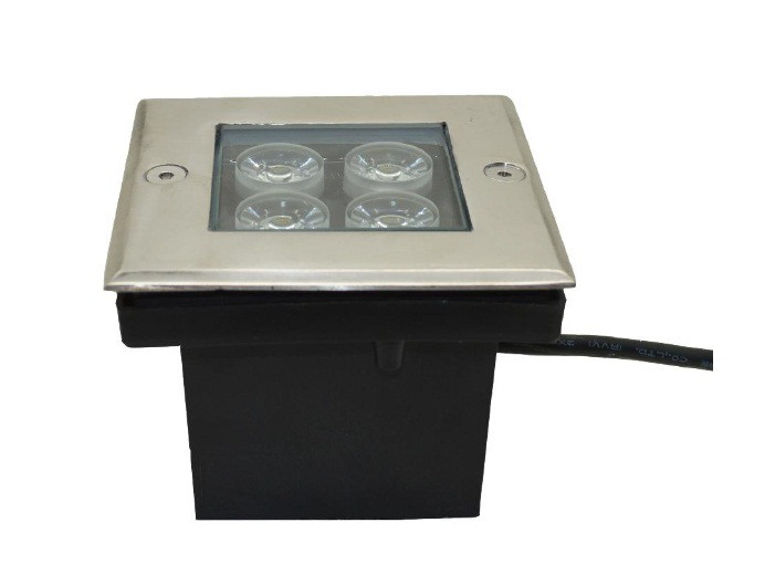 Грунтовый тротуарный светодиодный светильник Ecolend 4W AC65-265V