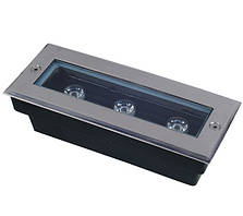 Грунтовий тротуарний світлодіодний світильник Ecolend 3W AC65-265V