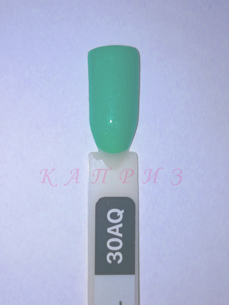 Гель-лак для нігтів "Ваsic collection" 8 мл, KODI AQUAMARINE 30AQ (аквамариново-бірюзові відтінки)., фото 1