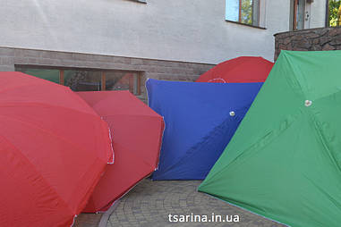 Торгова парасолька 3х2 3х3 д2.4м д3м д 3.5м Срібло.