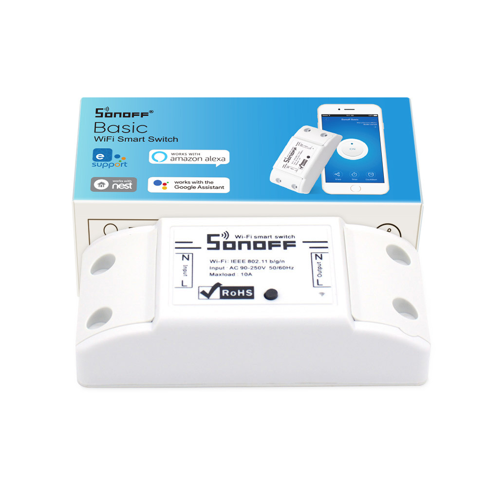 WiFi реле розетка Sonoff 10A розумна розетка #100459