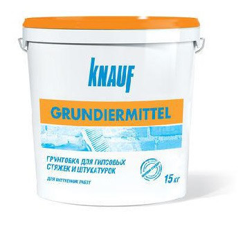 Ґрунтовка Knauf Grundiermittel (Кнауф Грундирміттель, ГРУНДІРМОВИЧ) 5 кг Україна