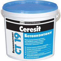 Адгезійна ґрунтовка - Ceresit CT19 "Бетон-контакт" (СТ19 Бетонконтакт Церезит) 15 кг